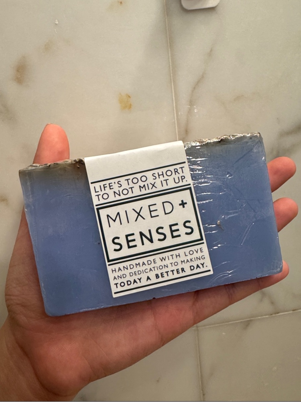 Blue Handmade Soap Bar ONLY MADE IN TORONTO!!!
